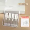 Botella dispensadora de spray portátil para viaje con vacío, juego de botellas de loción, tipo pulsador, emulsión de agua, base de maquillaje líquida, muestra, se puede llevar a bordo