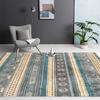 Alfombra de estilo étnico marroquí para sala de estar, mesa de centro, manta, área grande, dormitorio, retro, bohemio, tapete debajo de la cama