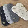 Calcetines Casuales Finos de Tobillo para Mujer con Corte de Moño Transpirables de Corte Bajo Invisibles Sin Costuras Versátiles Cortos