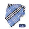 Corbata para Hombre Material Poliéster Corbata de Cuadros Escoceses Fabricante Stock Listo Venta al por Mayor