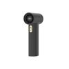 Novo Mini Secador de Cabelo Portátil para Exterior de Mão Pequeno Ventilador Ventilador de Turbina de Alto Vento Display Digital Ventilador de Alta Velocidade