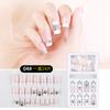 Nail Patch Wear Nail Patch Finished Nail Patch Repetido Wearable 24 Pieced Wear Armor Venda por atacado