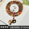 Atacado de Fábrica Contas Budistas de Oração Manuais Estilo Étnico Masculino, Item Popular para Live-Stream, Pulseira Bodhi de Dunhuang