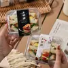 Caja de embalaje cuadrada transparente para hornear, caja engrosada de grado alimenticio para ensalada de frutas, caja de embalaje para llevar de pastel y postre al por mayor