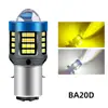 Fornecimento Exclusivo Transfronteiriço de Faróis de LED para Motocicleta H4 P15D Ba20D Amarelo e Branco Lentes de Motocicleta Spotlights de Limpeza de Estrada