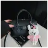 2026 Nuevo Modelo Bolsa de Bolos Moda Lujo Ligero Bolso con Patrón de Lichi Kelly Bolso Cruzado Versátil de Gama Alta para Viajes y Uso Diario para Mujeres