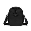 Bolsa de Ombro Casual Feminina de Comércio Exterior, Porta-Celular e Moedas Portátil, Bolsa Transversal de Cor Sólida em Tecido de Nylon, Bolsa Pequena Versátil para Ciclismo