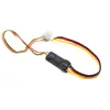 Interruptor con sensor de cuerpo humano 220V módulo de cabeza pequeña infrarroja, sonda oculta empotrada para luz de pasillo y detección de sonido