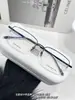 Óculos de Designer em Titânio Puro Modeng para Homens Conectados à Tecnologia, Armações de Óculos Lisas Elegantes, Armações Meio Aro com Barra Superior, Armações para Óculos de Grau