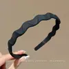 Diadema retorcida fresca y elegante, de lujo ligero para mujer, adecuada para el uso diario en primavera y verano, diadema de ala ancha, dulce accesorio para el cabello estilo coreano