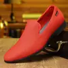 Cross2025 Verão Masculino Casual Bico Fino Couro Estilo Coreano Tendência Sapatos Masculinos Slip-on Versátil Sapatos de Dirigir Masculino Transparente
