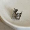 Anillo de Flor Exagerado Envejecido Europeo y Americano para Mujer Diseño de Nicho Sentido de la Personalidad Moda Elegante Tendencia Anillo Combinable Anillo