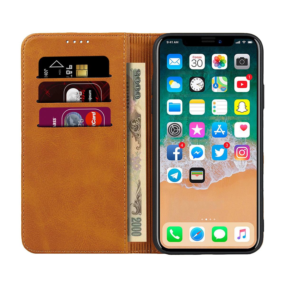 iPhone XI 小牛纹皮套
