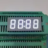 Suministro Directo de Fábrica Tubo Digital de 0.76 pulgadas Dígito Luz Blanca de Alto Brillo Reloj de Tubo Digital Carátula Gris de Tubo Digital Carcasa Plana Tubo Digital