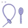 Servicio de Dropshipping para el Suministro Transfronterizo de Cordones de Hebilla de Goma Suave de Colores, Ataduras de Cable de Silicona, Llaveros y Pequeños Regalos