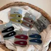 Pinza para Flequillo de Felpa con Forma de Gota de Agua para Otoño e Invierno, Pinza Lateral Versátil, Pasador de Lujo Ligero, Accesorio para el Cabello con Acabado de Alta Gama
