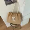 2026 Nuevo Estilo Bolso Tejido Fresco y Sencillo con Colores Contrastantes, Bolso de Paja de Moda, Bolso de Mujer de Moda, Bolso de Hombro, Bolso de Mano
