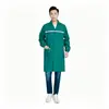 Abrigo Largo a Prueba de Polvo para Todas las Estaciones, Ropa de Protección Laboral, Ropa de Transporte, Abrigo Azul, Ropa de Trabajo para Taller, Venta al por Mayor de Fábrica