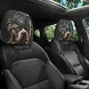 Funda para reposacabezas de coche con diseño de cachorro animal, funda de asiento a prueba de polvo, estilo lindo, almohada de coche, almohada para el cuello