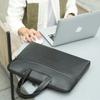 Maletín Nuevo Transfronterizo Bolsa para Portátil Bolsa para Documentos Hombres de Negocios Repelente al Agua Bolsa de Información Ligera Bolsa para Documentos de Hombre