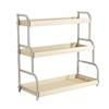 Estante de Almacenamiento de Condimentos de Cocina Doméstico Multifuncional de Acero Inoxidable para Encimera Estante para Condimentos Palillos Estante de Almacenamiento de Escritorio