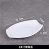 Platos con Forma Especial, Platos de Cerámica Blanca Asimétricos para Cena, Platos para Entrantes Fríos, Vajilla de Hotel, Específicos para Restaurante, Uso Comercial y Doméstico