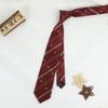 Estilo Británico Masculino Larga Hermana Real Jk Simple Japonés Cuello Atado a Mano Femenino Estilo Universitario Azul Cian Oro Versátil para Fotografía