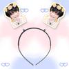 Li Jiasen - Diadema con resorte estéreo para el cabello, horquilla para el cabello, ayuda a la figura