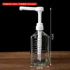 Tienda de Té de Leche Botella de Vidrio de 10cc para Azúcar Botella de Presión de Azúcar Fructosa Presionada a Mano Botella Exprimidora Botella Cuantitativa Utensilios para Té de Leche Café