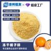Shengzhou Fuyou Fruta y Verdura Naranja Triturada Liofilizada Fruta y Verdura al Por Mayor Decoración de Pasteles Horneado Alimento Complementario Reemplazo de Comida Materias Primas a Granel