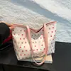 Bolso de Hombro Estampado Lindo y Dulce Transfronterizo 2026 Nueva Versión Coreana Gran Capacidad Versátil Estilo Ins Bolso Tote