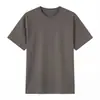 Camiseta, estilo simple, resistente a las arrugas, transpirable, casual, tejido Sorona de alta cuenta 180g, corte regular, ropa para hombre, disponible para dropshipping