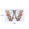 Adesivos de Transferência de Calor Transfronteiriços Transferência de Calor 26 Letras Inglesas Criativo Personalizado Padrão de Estampa de Flores Transferência de Calor Tinta Branca Transferência de Calor