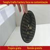 Porta-copos de silicone isolamento Isolamento isolamento tapete de mesa de jantar moda oco porta-copos de desenho animado aquecimento porta-copos luminoso