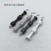 Accesorios de Panel Perforado de Metal Espacio Moderno Aluminio Sólido Barra Colgante Gancho de Almacenamiento para Abrigos y Sombreros de Entrada Tuerca Embebida de 15 mm