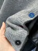 Cárdigan de Punto para Cachorros para Mujer, Top Corto Holgado para Primavera y Otoño, Nueva Chaqueta Suéter Estilo Universitario de Otoño 2026