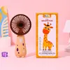 Mini ventilador de mão ventilador de mesa pequeno cor de doce vertical três ventos recarregável por USB ventilador elétrico portátil atacado