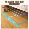 Base de Cama Retráctil para Dormitorio de Estudiantes Zapatero Pequeño en Capas Habitación de Dormitorio Debajo de la Cama Artefacto Simple para Almacenamiento de Zapatos