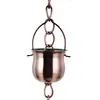 Cadena de Lluvia para Jardín Exterior con Colibríes, Cadena Guía de Agua para Patio, Cadena de Drenaje para Aleros, Cadena de Lluvia para Villa, Decoración de Canalón, Cadena de Bajante