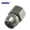 Conector rápido de tubo de aire neumático PCF6-01/8-02/10-03/12-04 rosca de rosca interna recto pasante 4-02