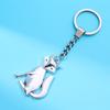 Chaveiro Animal de Liga Criativa Leopardo Cool Metal Chaveiro Bagagem Chave Do Carro Pingente