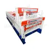 Máquina de telha vitrificada à prova de resina Jinheng 800-840 máquina de telha vitrificada de bambu máquina de conformação por dobra a frio máquina de aço colorido