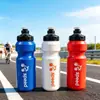 Botella de Agua para Ciclismo Exterior Montaña Carretera Plástico Portátil Exprimidor Botella de Agua Deportiva 750ml