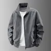 Chaqueta popular de estilo americano para hombre 2025, versátil para primavera y otoño, casual, deportiva, para exteriores, cortavientos, impermeable, abrigo con cuello alto