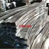 Fabricante Tubo Curvado Cabeça de Porta de Aço Inoxidável Curva em S Tubo Quadrado 75X45 Estilo Europeu Portão de Pátio Portão de Arco Curvo Decoração de Flores