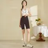 Conjunto de Yoga para Mulheres no Verão Academia Solto Emagrecedor Cobertura Esportes Corrida Pilates Tops Ciclismo Roupas Fitness