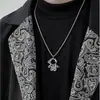 Collar de hombre de acero de titanio con diseño de astronauta, superventas europeo y americano transfronterizo, diseño tranquilo y elegante, moderno, combina con todo, mismo estilo de Amazon