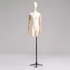 Mannequins estilo coreano suportes para vitrine de loja de roupas femininas de comprimento médio manequim de corpo inteiro para loja de roupas mesa humana manequim de loja de roupas