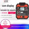Soquete do escapamento do detector de poder da tomada do verificador VC469C/D da vitória do VICTOR com tela de exposição