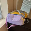 Bolsa de viagem dopamine com contraste de cores, bolsa de ombro para esportes ao ar livre transfronteiriça, bolsa transversal, bolsa leve para yoga, dança e fitness